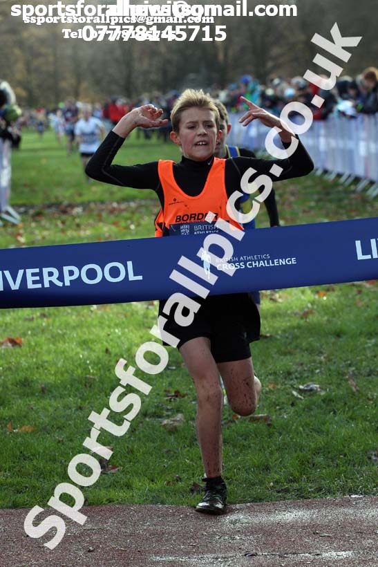 Boys and Girls under-11s 2017 British Athletics Liverpool Cross Challenge, Sefton Park, Liverpool. Photo:  David T. Hewitson/Sports for All Pics